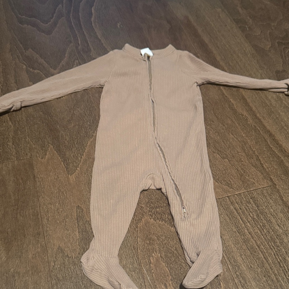 Old Navy Tan Kids One Piece Footie
